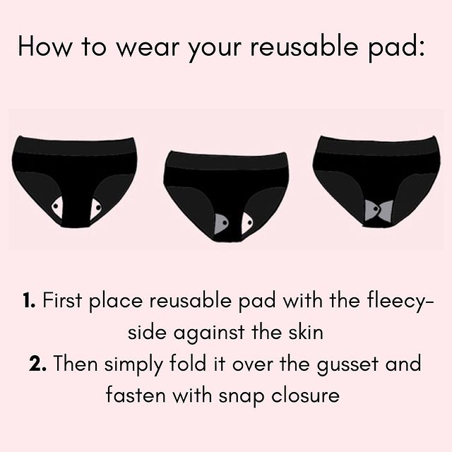 Reusable Pad - 3 Pack